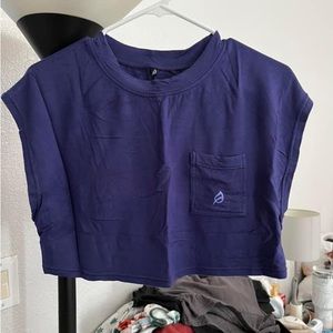 P’Tula Shanna Crop size med navy